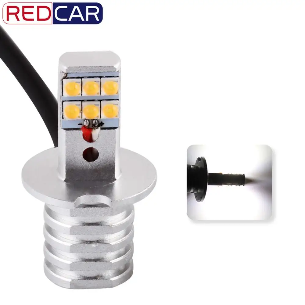1 шт. Автомобильные светодиодные лампы H1 H3 60 Вт 12 SMD 6000 лм|Автомобильная