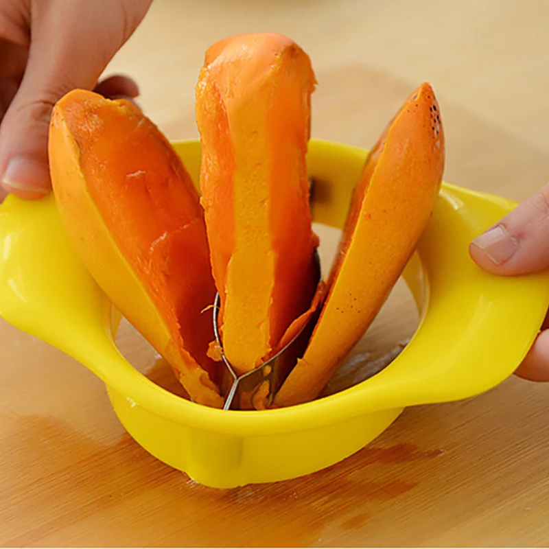 

Creative Home Life Daily Mango Cut Fruit Cuter Mango Splitter Useful Convenient Premium Gift kitchen tools Hot Sale