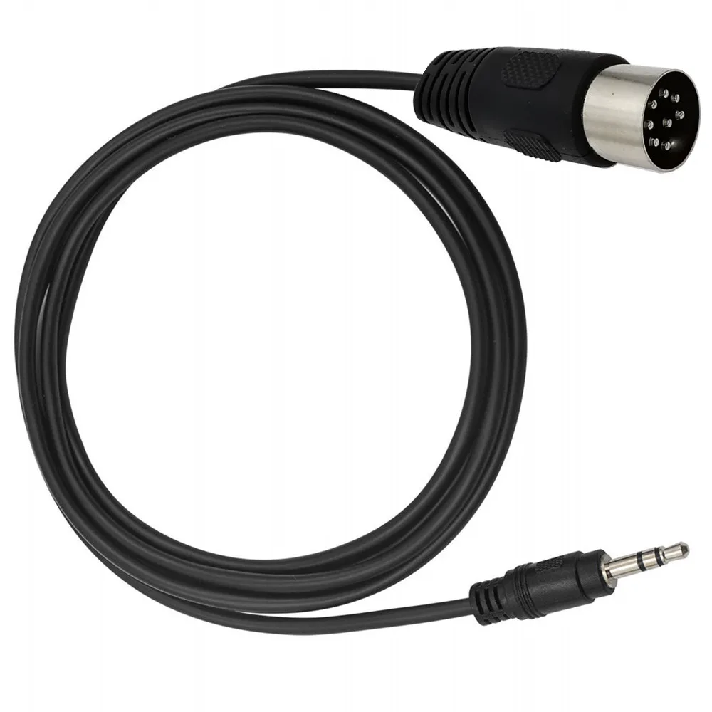 Din Audio Adapter Cable Din 8 Pin to 3.5mm Cable 8Pin Din Male Plug to 3.5mm Male Audio Adapter Cable for Musical instrument audio equipment 0.5m-3m