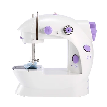 Máquina De coser para el hogar máquina De coser pequeña, Prensatelas, máquina De coser doméstica, szycia
