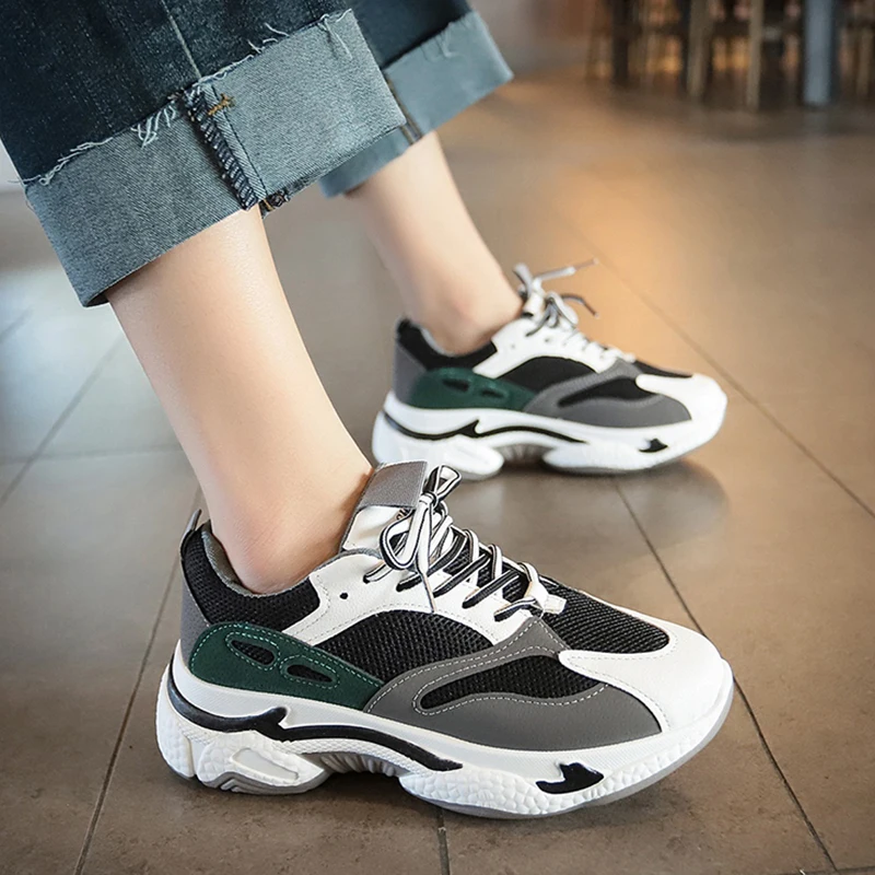 

Women's Sneakers Summer 2019 Casual Shoes Woman Womens Trainers shoes Woman-shoes New Running Heels Fashion Woman's Med Rubber