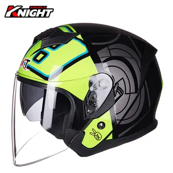 

GXT New Motorcycle Helmet Moto Open Face Helmet Motorbike Capacete Moto Fashion Riding Biker Scooter Helmet Double Visor