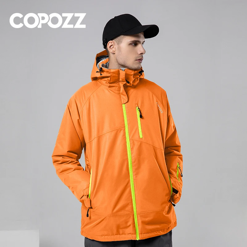 Лыжный костюм COPOZZ горнолыжный водонепроницаемый теплый для сноуборда лыжная