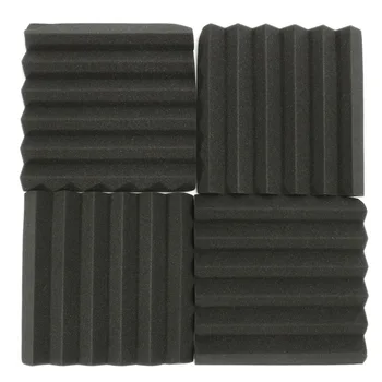 

8 Pcs Sound Insulation Foam Acoustic Foam Sound Treatment Studio Room Absorption Wedge Foam