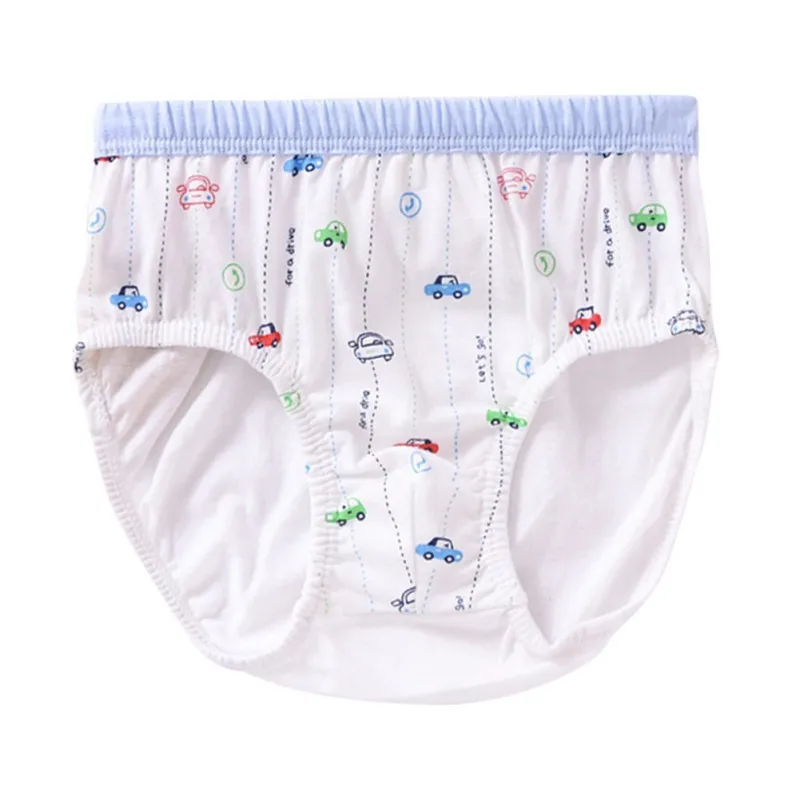 New Cotton Children's Underwear Cute Cartoon Pattern Baby Boy And Girls Underwear Children's Clothing