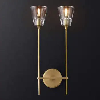 

Modern Nordic Iron Pipe Line LED Wall Lamp Bedside Night Light Bedroom Living Room Aisle Sconce Light Fixture Wall Decor Art