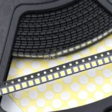 200 шт./лот белый светильник диод 1210 SMD светодиодный супер яркий 3528 Светодиодный 3,5*2,8 мм