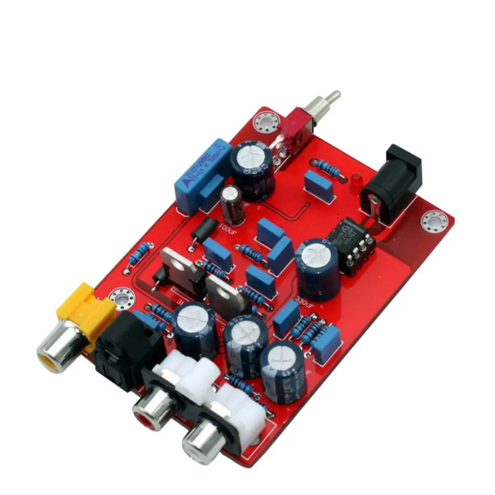 Стерео HiFi TDA1543+ CS8412 DAC аудиодекодер плата HIFI OP AMP декодирование