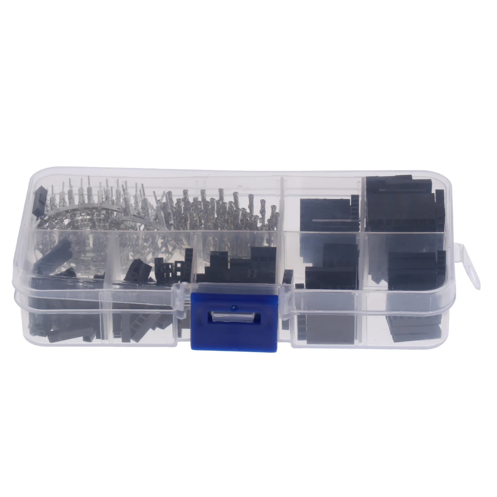310pcs Wire Jumper Pin Header Connector Kit and Male/Female Crimp Pins Set