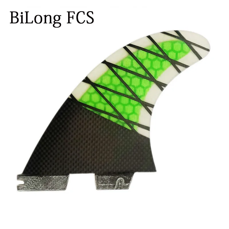 BiLong FCS II плавник коробка Средний для серфинга из стекловолокна углеродный