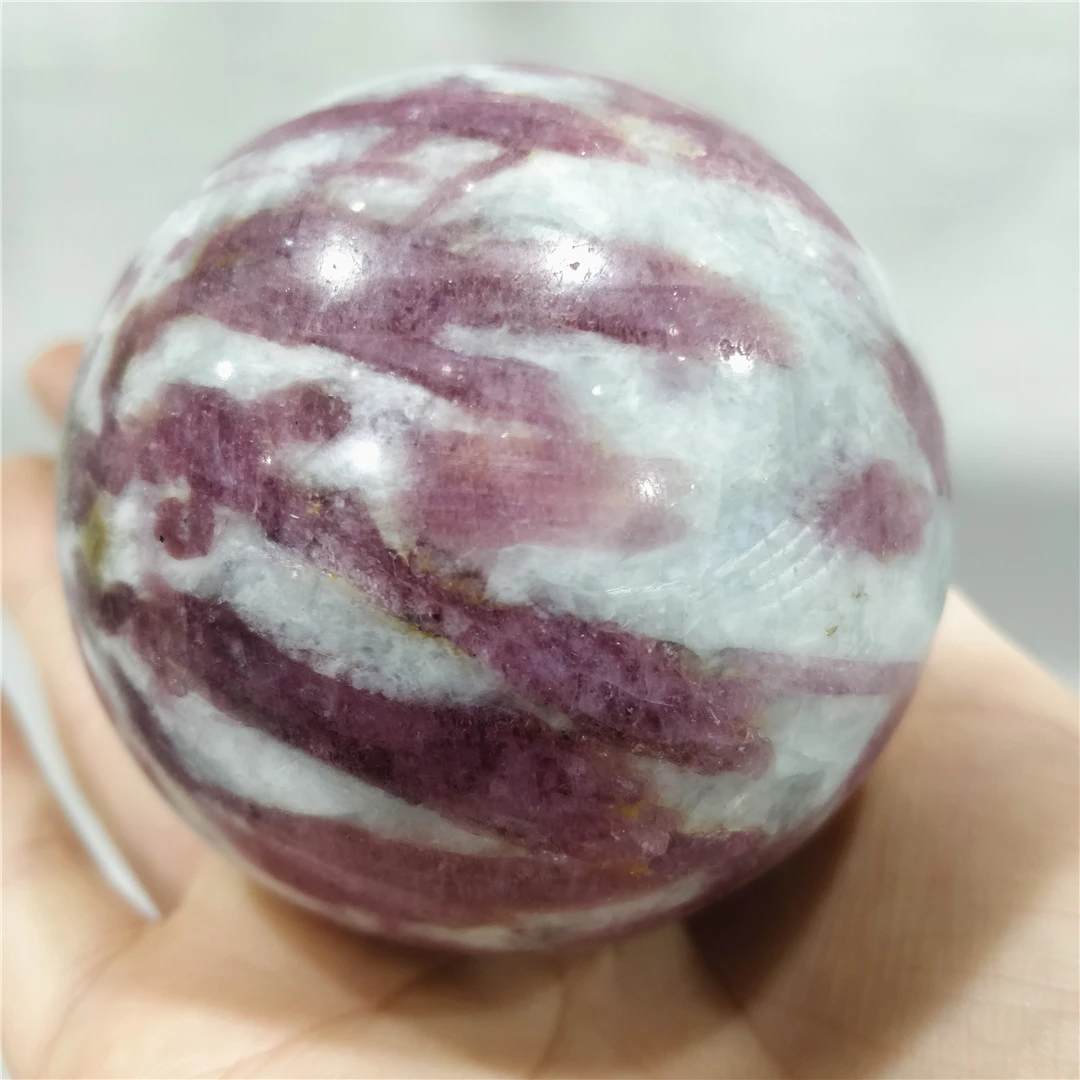 

Натуральная красная шарики Rubellite Сфера турмалина геологические минеральные кварцевые защитные камни лечебные украшения драгоценный камень