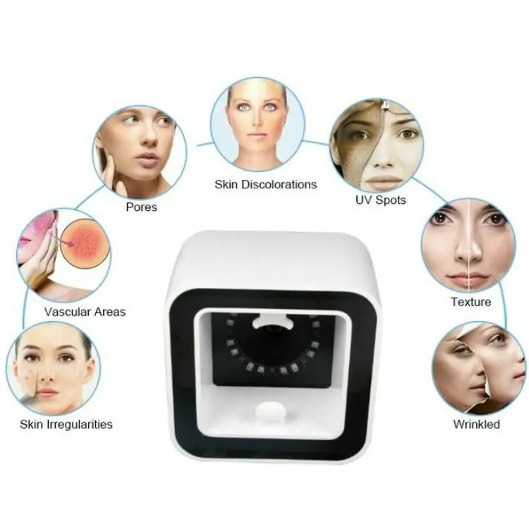 2020 Profession Pigmentation Analysis Most Advanced Mirror Skin Analyzer System / Facial Skin Analyzer fast 