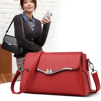 

Small Bag Female 2020 Spring New Women's Bag Simple Shoulder Bag Retro Fashion Diagonal Small Square Bag