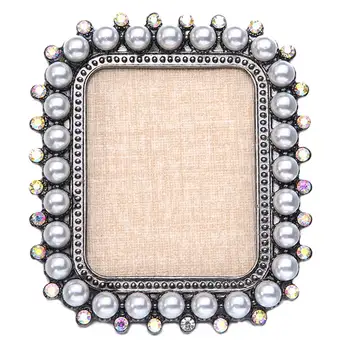 

Retro Rhinestones Pearl False Nail Art Plate Tips Practice Display Showing Stand Board Palette Nail Tools