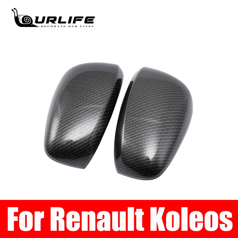 ABS Chrome Car Rear View Rearview Side Glasses Mirror Cover Trim For Renault Koleos 2 Samsung QM6 2016-2021 Accessories