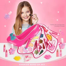 22 шт. комплект наряда принцессы косметический набор нетоксичный детей милый Красота игрушечный макияжный набор для детей подарок на день рождения, выступления на сцене уверенно