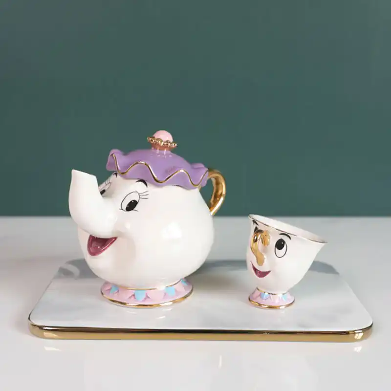 Teiera E Tazza Bella E La Bestia
