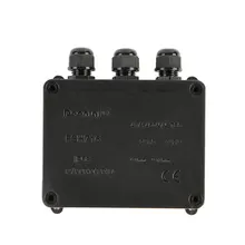 Электрический дом огнестойкий 3 Способ Корпус распределительная коробка IP68 Водонепроницаемый Кабельный разъем наружный корпус внешний провод