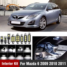 *#Best Price 12pcs White LED Light Bulbs Interior Kit For Mazda 6 2009 2010 2011 Map Dome Trunk License Plate Lamp *#Best Price 12pcs White LED Light Bulbs Interior Kit For Mazda 6 2009 2010 2011 Map Dome Trunk License Plate Lamp