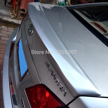 

UBUYUWANT For Hyundai Elantra Spoiler ABS Material Car Rear Wing Spoiler For Hyundai Elantra 2007-2015