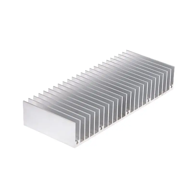 DIY Electronic Cooling StripThermal Block Extruded Aluminum Heatsink For High Power LED IC Chip Cooler Radiator Heat Sink K4UA - Цвет: A as picture shown