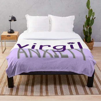 

Sanders Sides Virgil Throw Blanket Soft Sherpa Blanket Bed Sheet Single Knee Blanket Office Nap Blanket