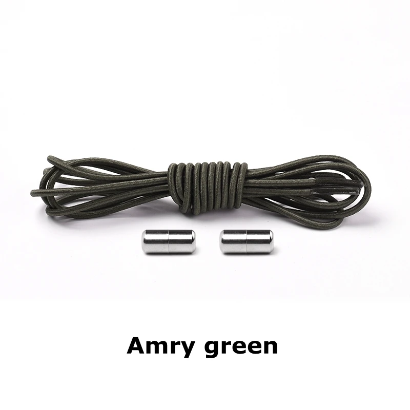 1Pair Elastic Shoelaces Round No Tie Shoe laces Sneakers Shoelace Kids Adult Rubber elastic Laces Lock One Size Fits All Shoes 1Pair Elastic Shoelaces Round No Tie Shoe laces Sneakers Shoelace Kids Adult Rubber elastic Laces Lock One Size Fits All Shoes
