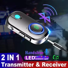 Wireless Bluetooth 5 0 Audio Adapter Stereo Audio Receiver Transmitter 3 5mm AUX Jack RCA USB Dongle For Car TV PC Headphone