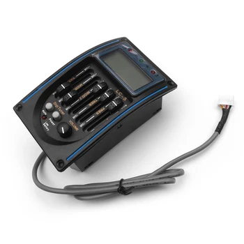 

Electric Box Guitar Pickup 5 Bands Equalizer System Guitar Tuner Piezo LCD Screen Guitar Accessories