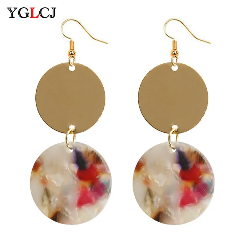 

Fashion Declaration Earrings 2019 Geometric Earrings Women's Hanging Pendant Earrings Pendant Earrings Modern Jewelry