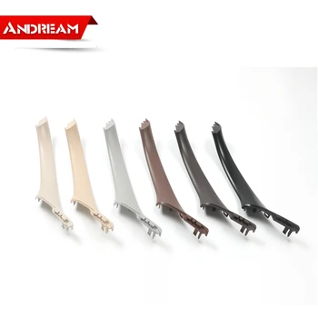 

Car Inner Handle Interior Door Panel Pull Trim Cover Gray Beige Black left Right For BMW 5 Series F10 F18