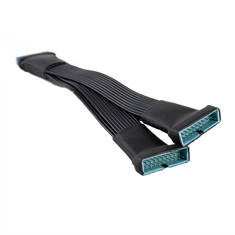 19-контактный к USB 3 0 20-контактный 1to2 Удлинительный кабель для материнской платы
