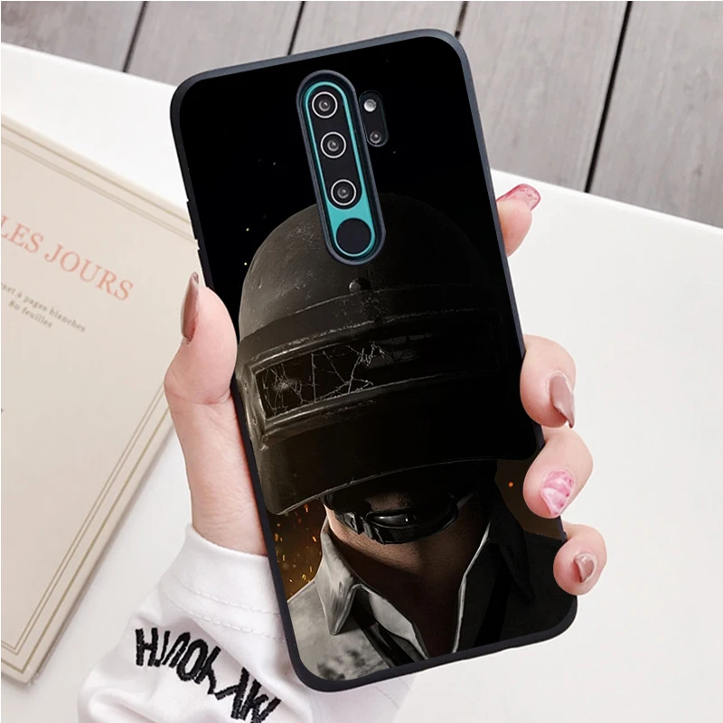 PUBG Game Silicone Ốp Lưng Điện Thoại Redmi Note 9 8 7 Pro S 8T 7A Bao 