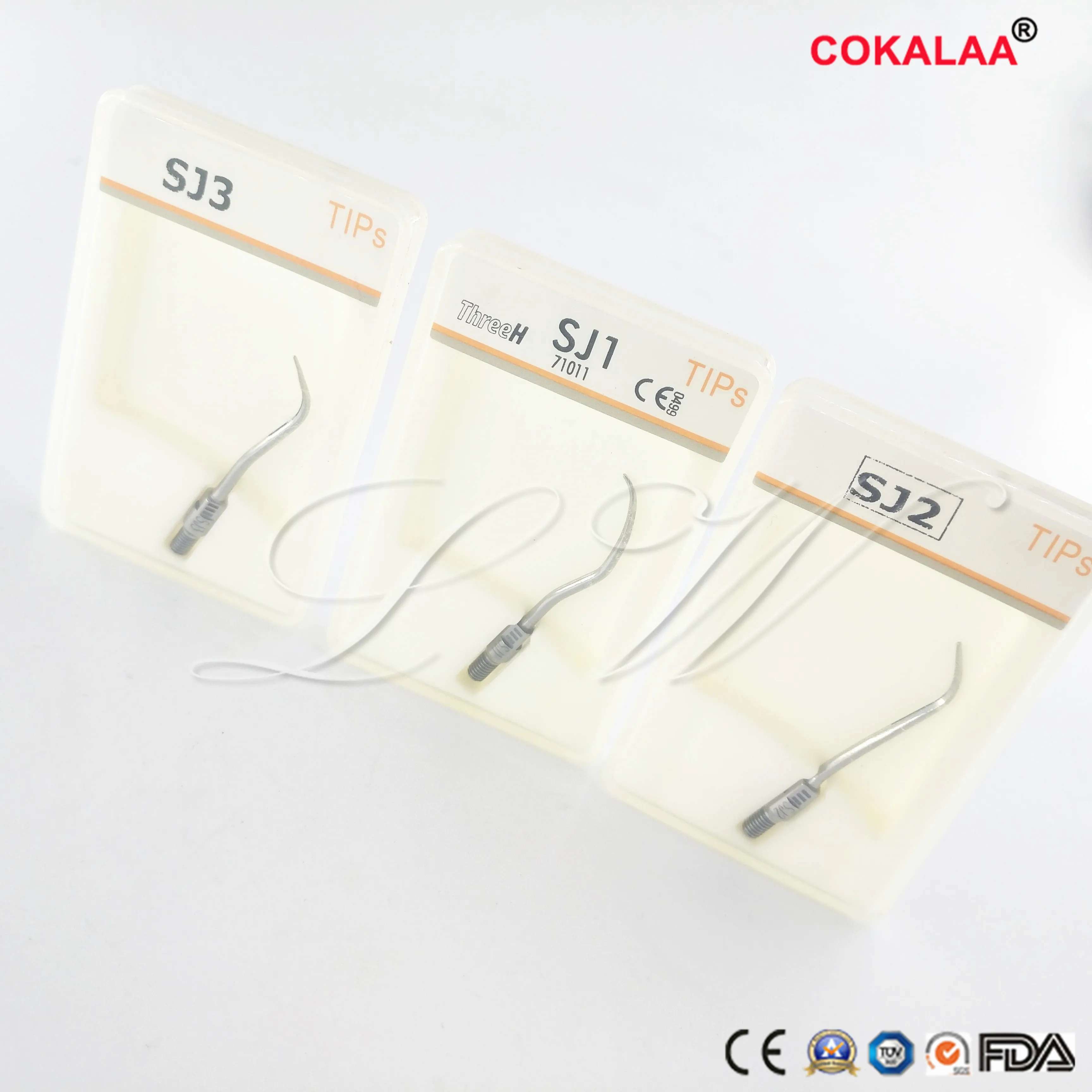 1 set New dental NSK pneumatic scaler full function cleaning needle work tip head S1 S2 S3