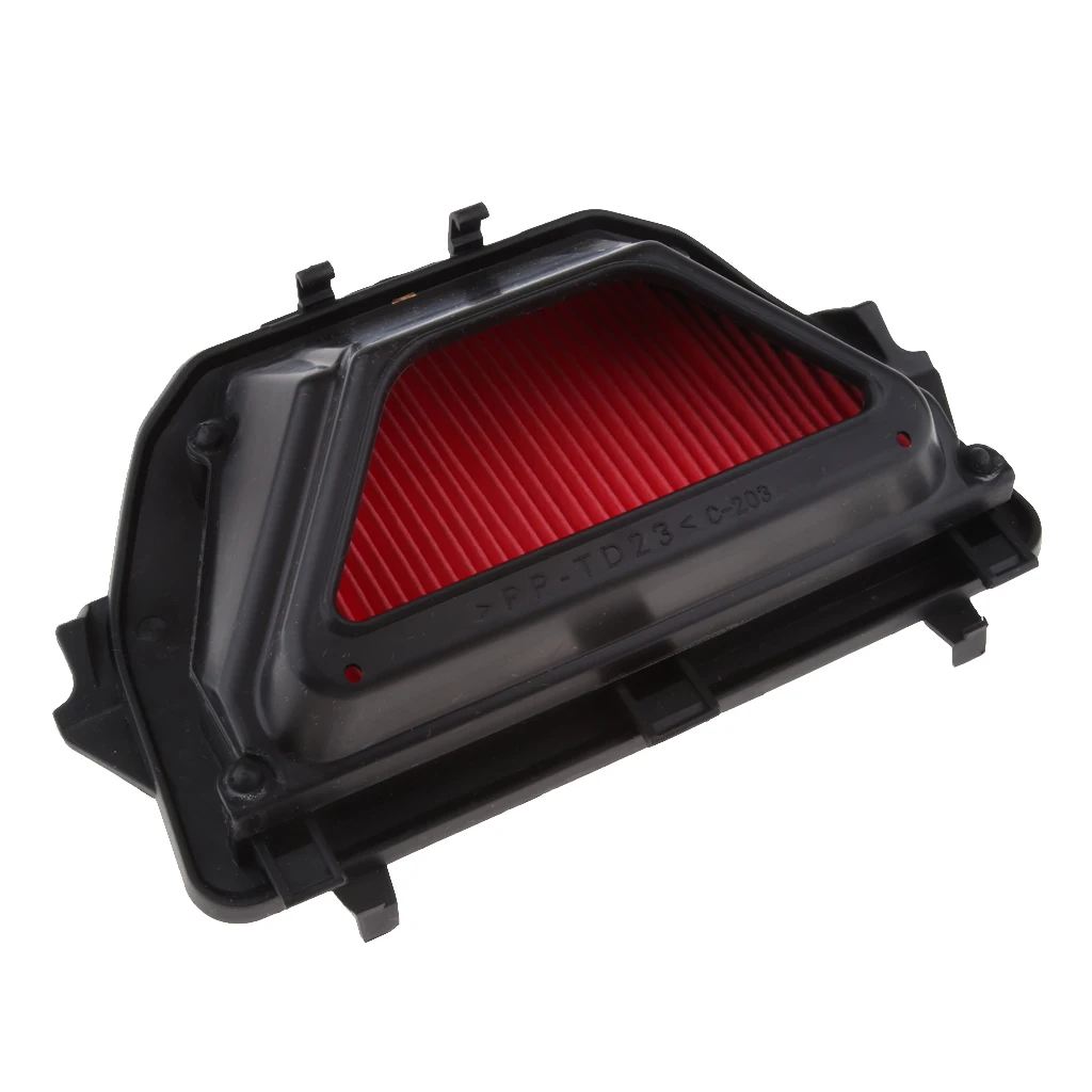 Air Filter Intake Cleaner Black & Red for Yamaha YZF R6 (2008-2009)