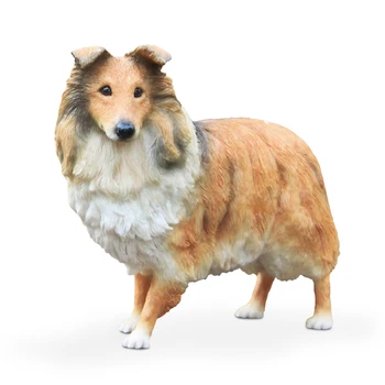 

FASHION SHEPHERD DOG SIMULATION DOG MODEL CAR MOUNTED CRAFTS SCOTTISH ANIMAL FURNISHING ORNAMENTS MURALS ACCESSORIES DECORATION