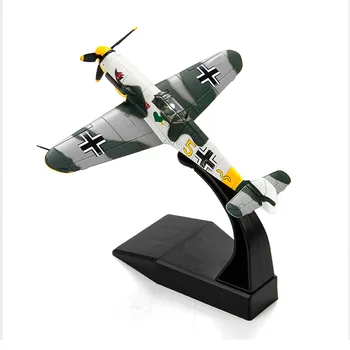 

Children's Toy Model 1:72 Messerschmitt BF109 Fighter WWII Aircraft Model Military Ornaments Me-109