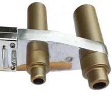Outils de réparation de tuyaux en plastique, matrice d'angle étendue pour l'ingénierie hydroélectrique, tête de réparation d'inspection de tuyaux d'eau de thermofusible