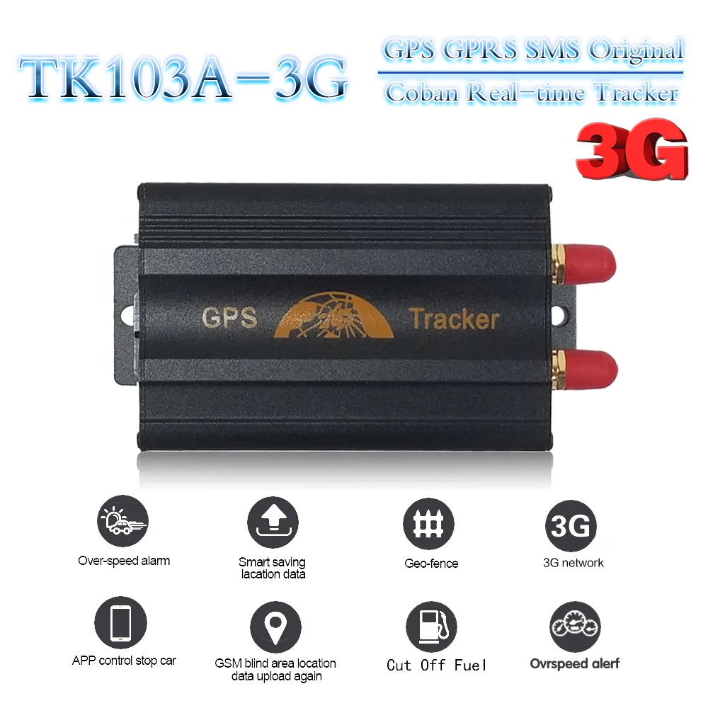 Coban 3g gps 103A WCDMA/GSM/GPRS Автомобильный трекер с SOS отрезать масло и питание системы ACC