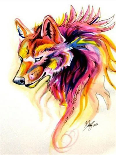 Цветные картинки волка. Рисунки цветные. Тату волк цветной. Тату эскизы цветные. Волк тату эскиз.