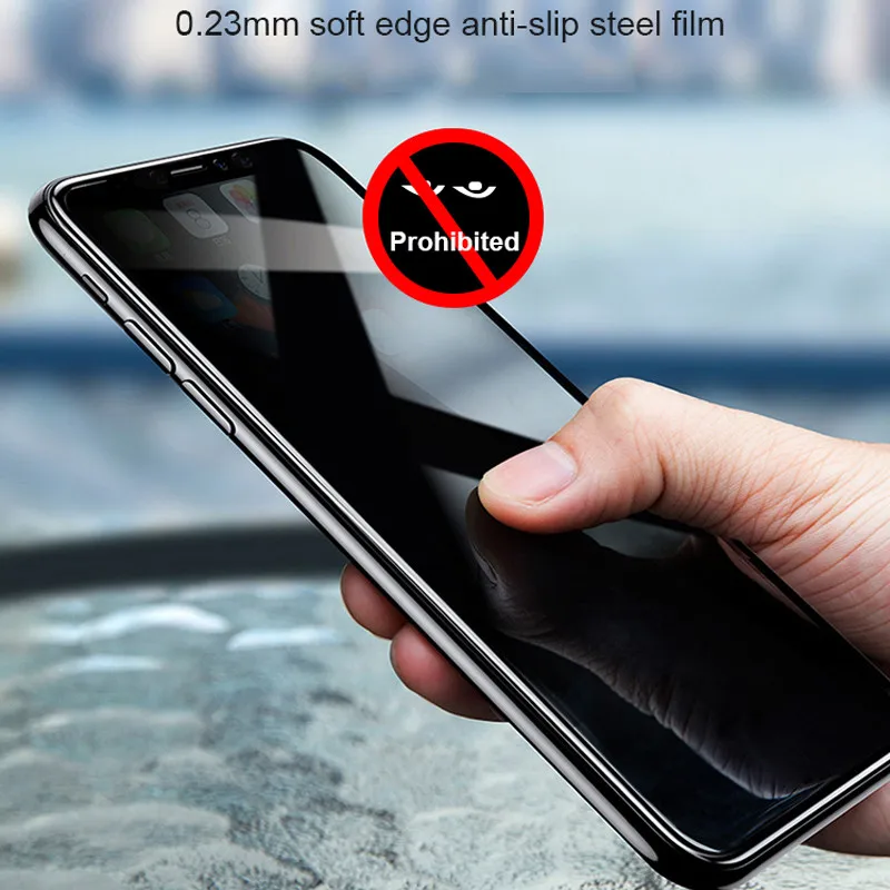 Антишпионское закаленное стекло на для iPhone 11 Pro X XS Max XR Защитное стекло для сохранения личной информации пленка для iPhone 7 6 6S 8 Plus защитное стекло на для айфон 11 Pro X XR XS MAX 7 8 6 6S плюс
