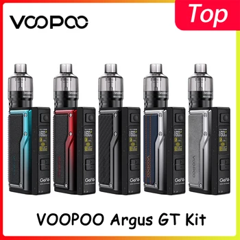 

VOOPOO Argus GT Kit 160W TC Mod Powered By 18650 With 4.5ml PnP Pod Tank PnP-VM5 PnP-VM6 Coils E-cig Kit Vaporizer Vs Gen S