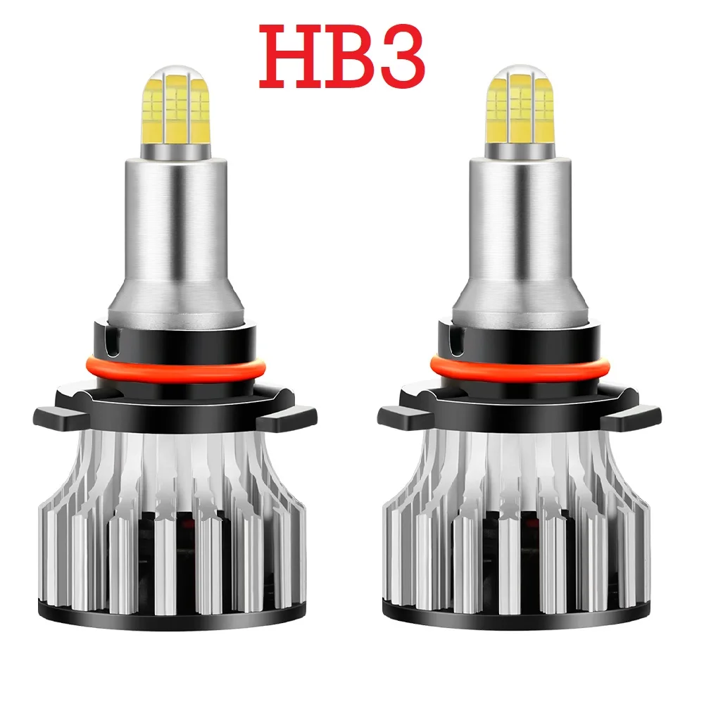 2 шт. H1 H7 H8/9/11 лет 9005/HB3 9006/HB4 H4/HB2/9003 3D 8 граней светодиодный фар автомобиля 6500K 12 V-24 V авто фары более 50, 000hrs - Испускаемый цвет: 2pcs G6 9005 HB3