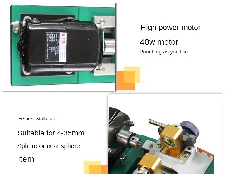 220 В 230 Вт станок для сверления жемчуга, сверлильный станок для изготовления бусин, ювелирных изделий, гравировальный станок, полный набор инструментов
