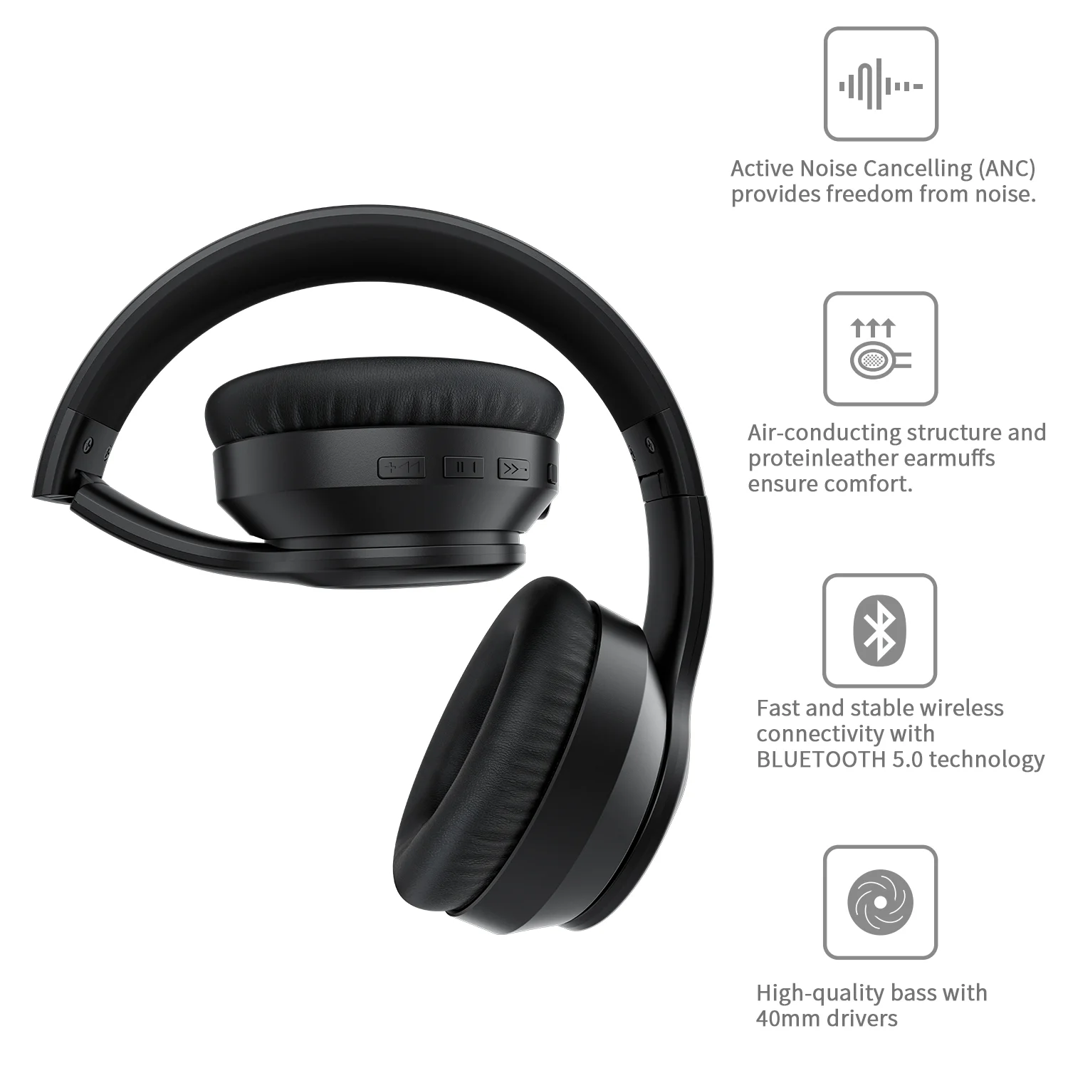 Saramonic SR-BH600 NoiseWall Wireless 