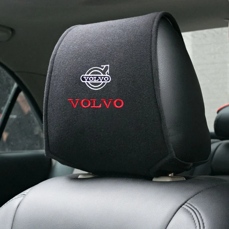 Автомобильный Стайлинг для Volvo XC60 XC70 XC90 S40 S60 S80 V50 V70 V80 Горячие автомобильные подголовники крышка 1 шт