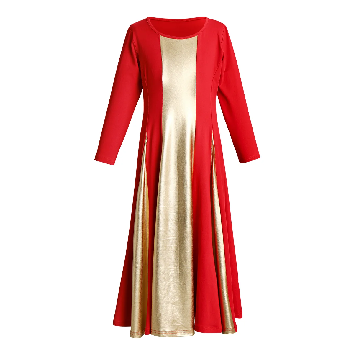 Детское платье для церковных танцев для девочек; детское платье для девочек; платье для литургических танцев с длинными рукавами; одежда для почитания; платье для танцев