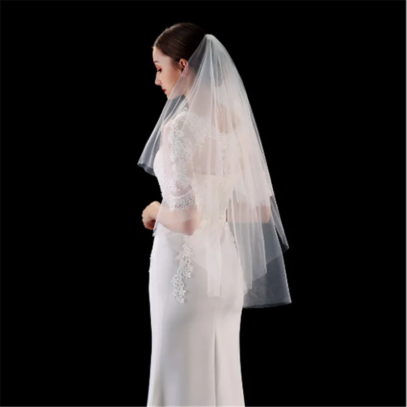 С надписью &quotBride To Be&quot White Diamond Фата Свадебные украшения Прозрачная вуаль