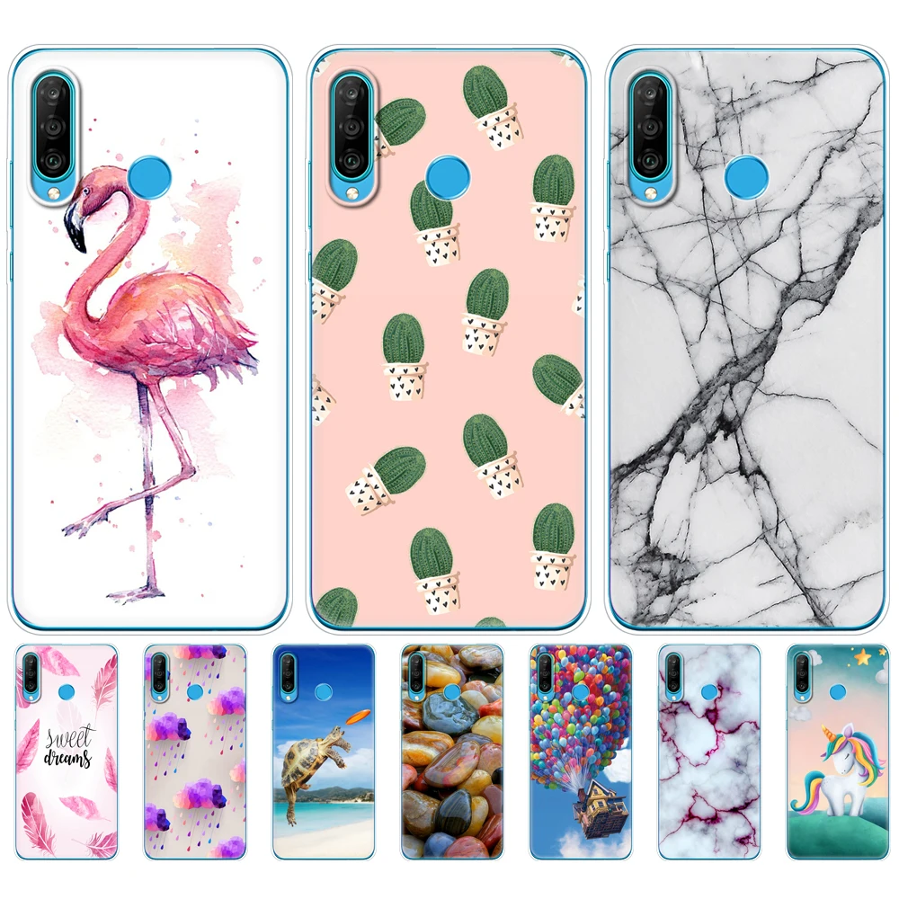 Чехол для Huawei P30 Pro чехол силиконовый мягкий телефона задняя крышка фотосессия P 30
