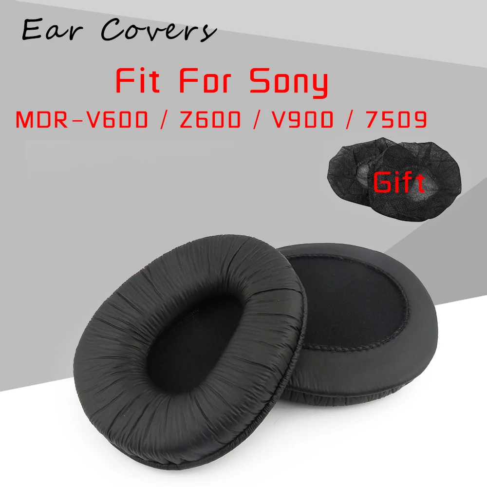 

Амбушюры для наушников Sony MDR V600, Z600, V900, V900HD, V7509, V7509HD, сменные амбушюры для наушников, амбушюры из искусственной кожи и пены